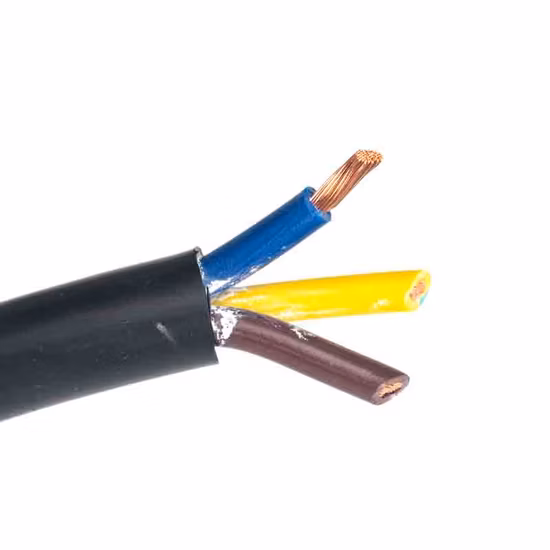 UL2661 4c X 28AWG 4c X 26AWG 산업용 유연한 케이블 주석 도금 구리 연선 4 코어 전기 케이블