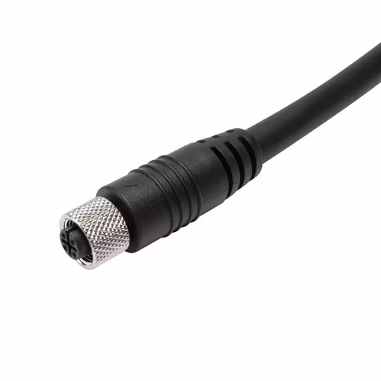 제조업체 공장 가격 OEM M12 D 코드 4핀 커넥터 여성 네트워킹 케이블 산업용 카메라 자동화 제어용 맞춤형 유연한 케이블